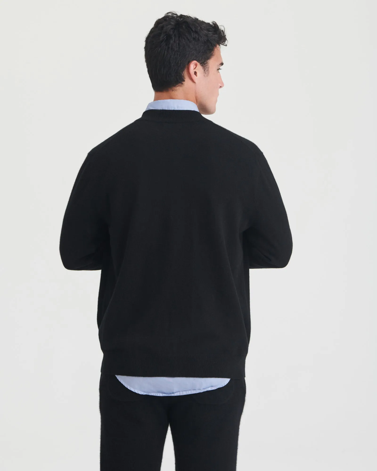 Signature Cashmere Bomber Cardigan sold by Naadam product image thumbnail 4