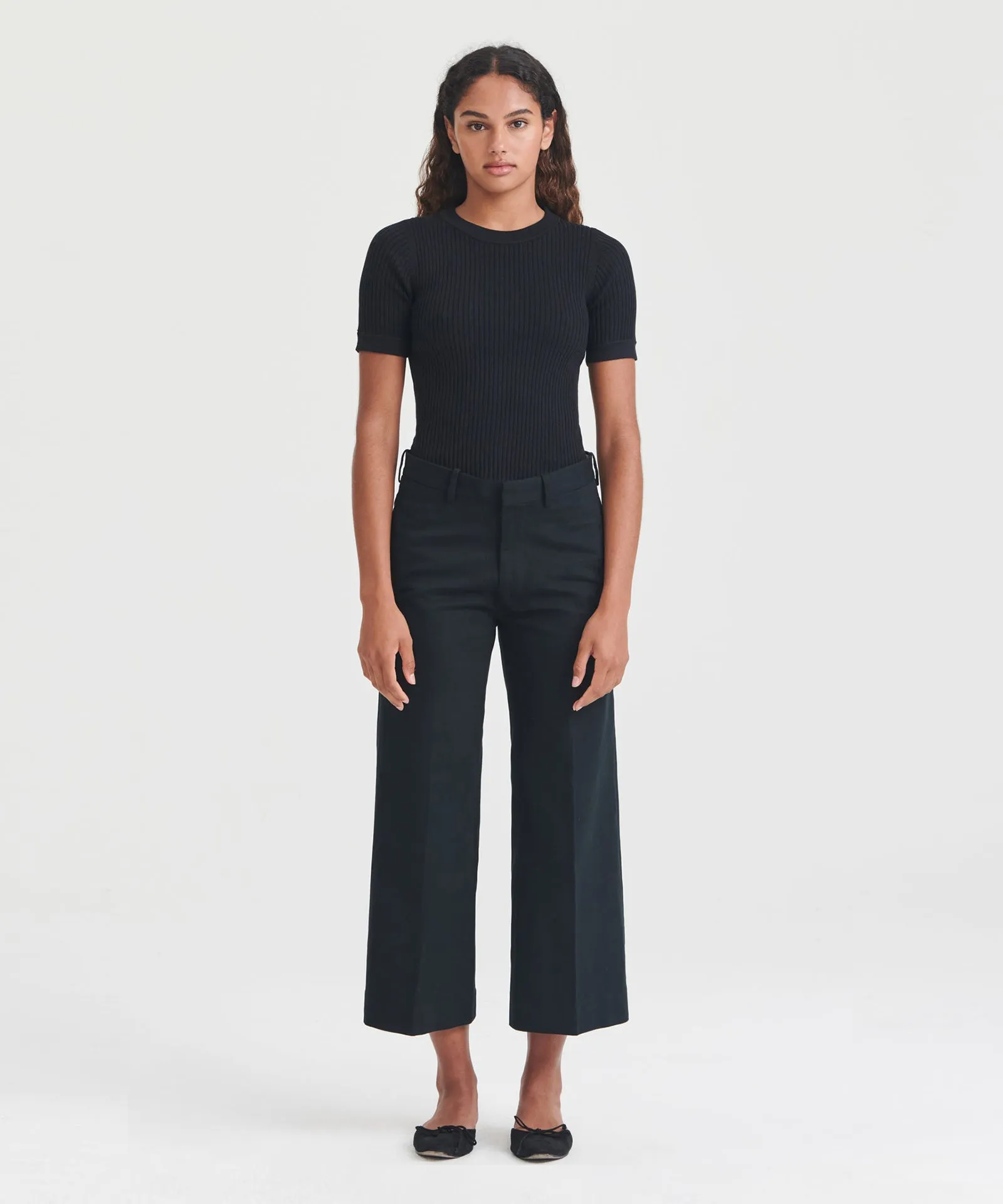 Silk Cashmere Short Sleeve Tee sold by Naadam product image thumbnail 3