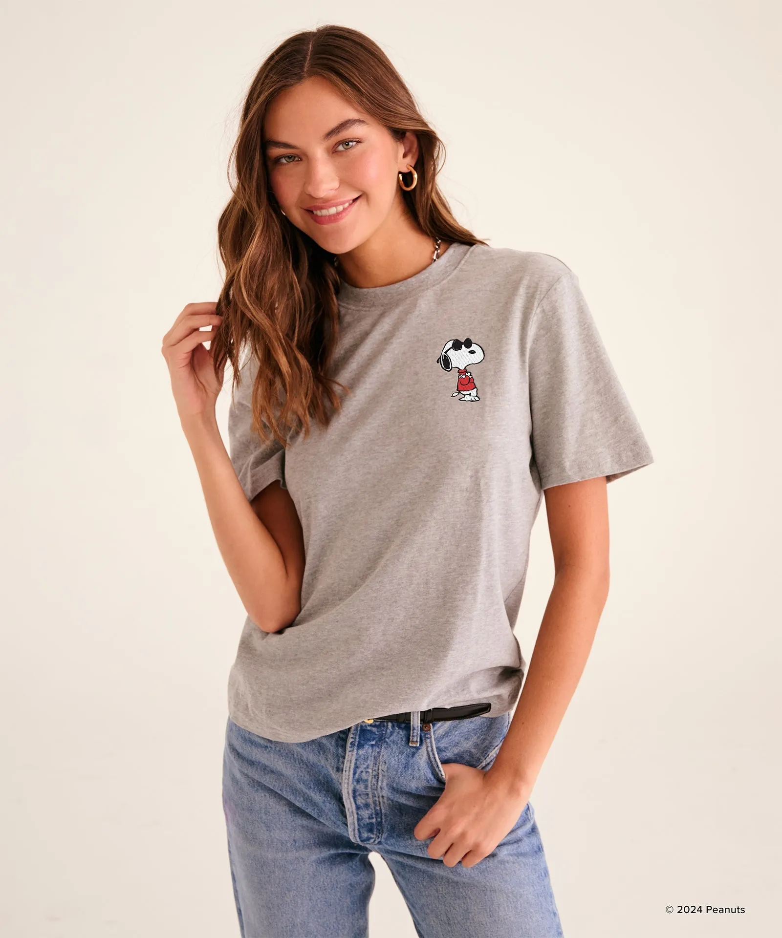 Peanuts Joe Cool Tee sold by Naadam product image thumbnail 2