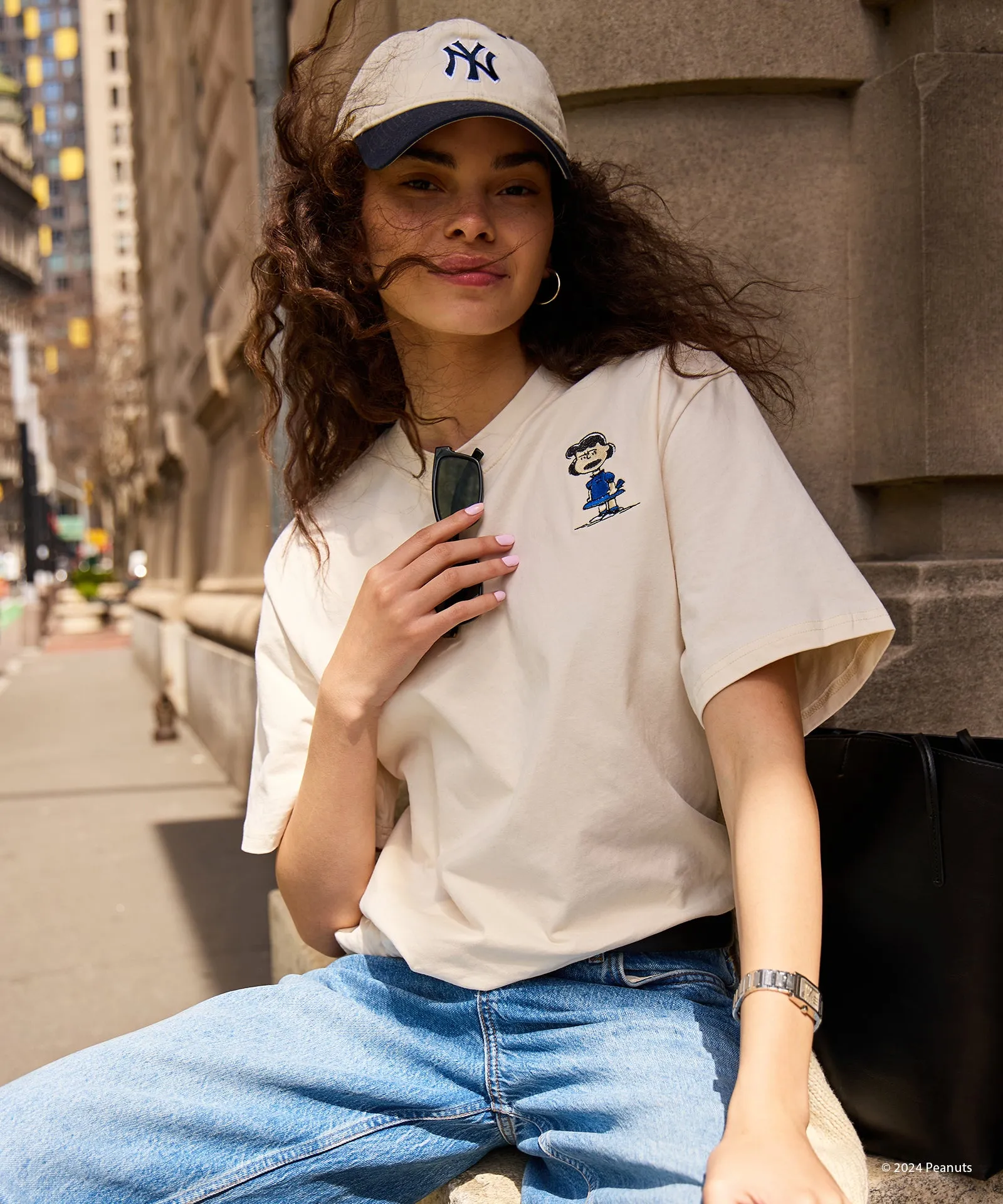 Peanuts Lucy Tee sold by Naadam product image thumbnail 2