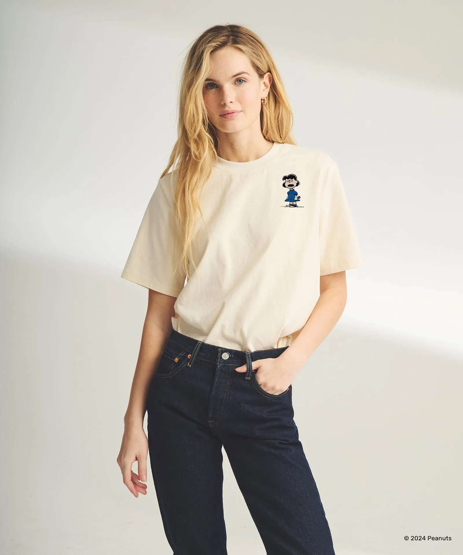Peanuts Lucy Tee sold by Naadam product image thumbnail 4