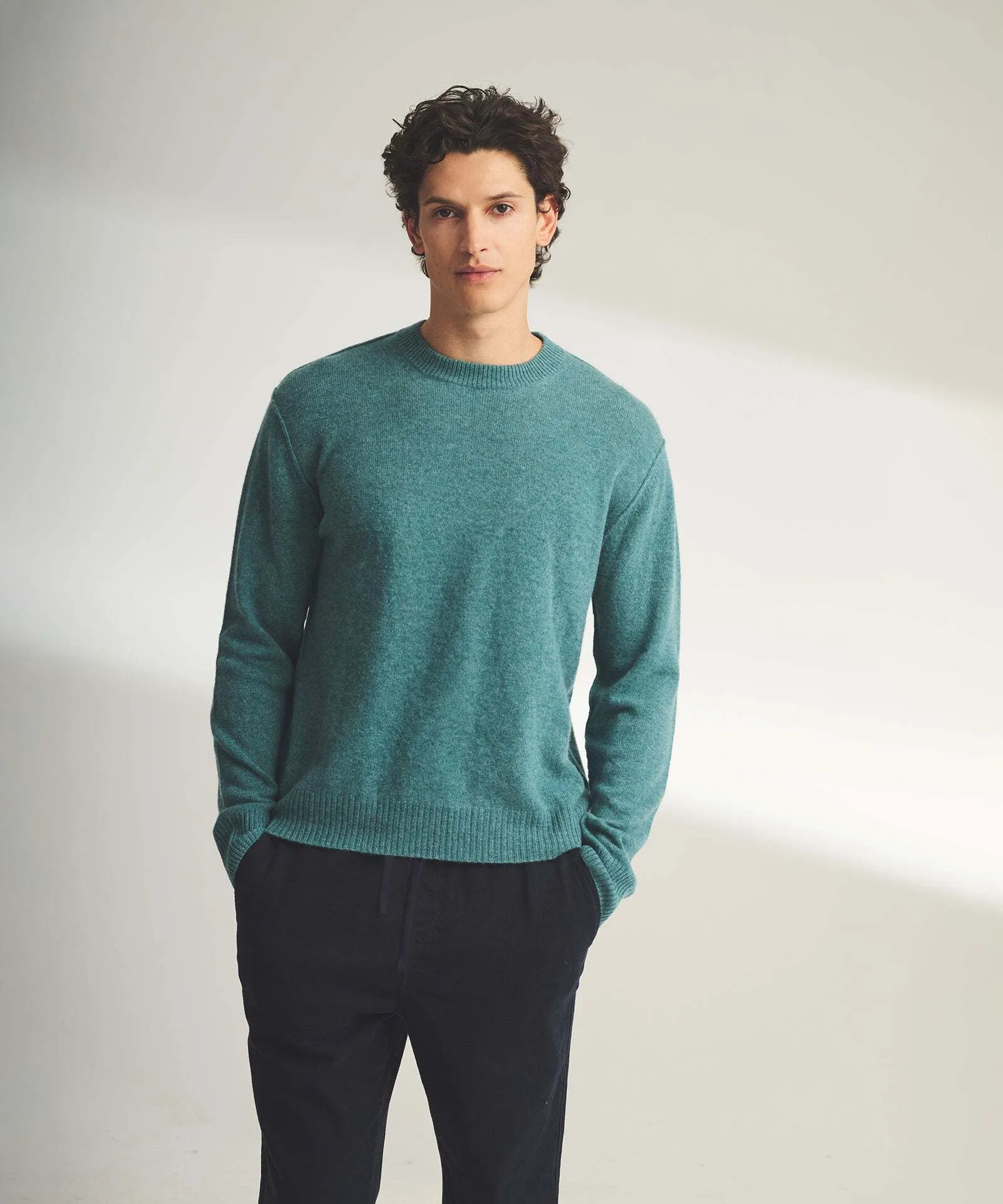 Lightweight Reversible Cashmere Crewneck sold by NAADAM product image thumbnail 3
