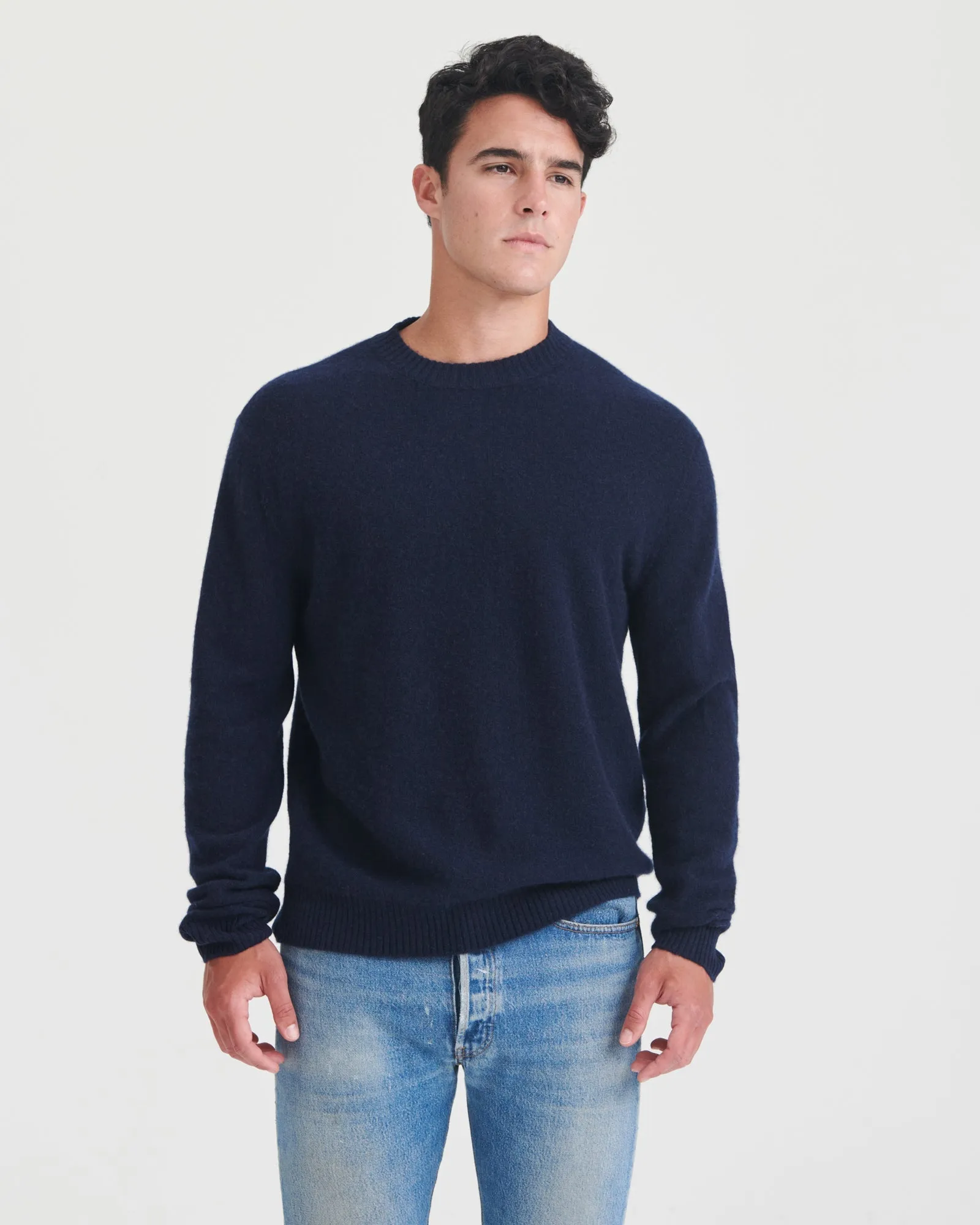 Lightweight Reversible Cashmere Crewneck sold by NAADAM product image thumbnail 2