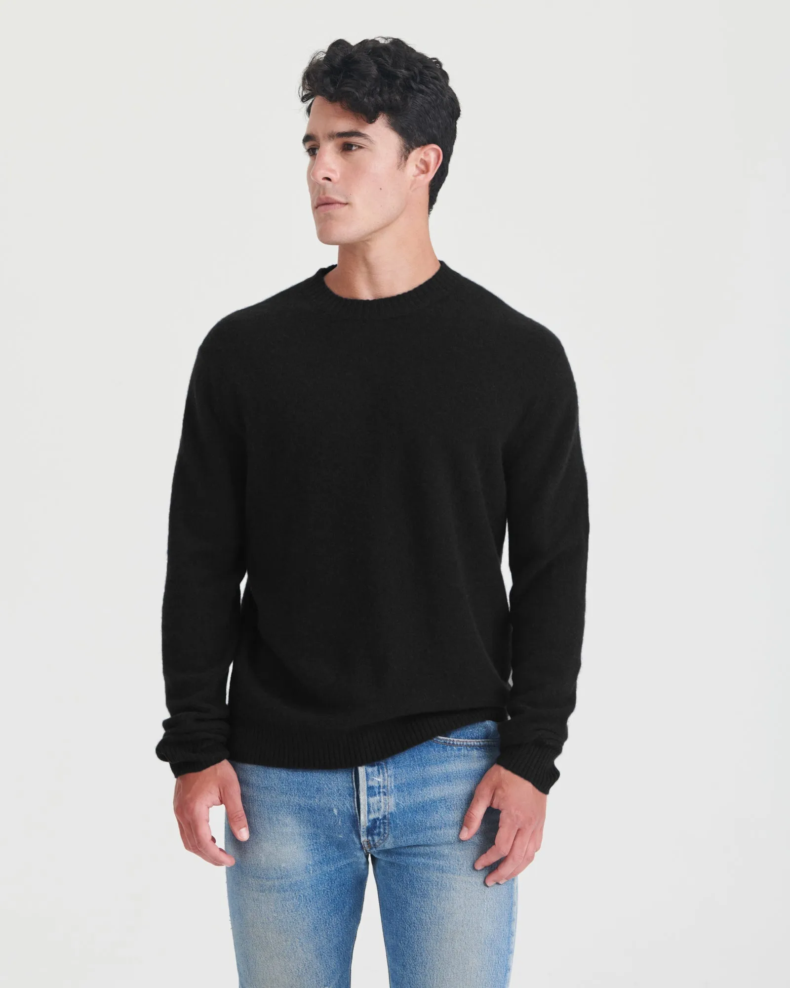 Lightweight Reversible Cashmere Crewneck sold by NAADAM