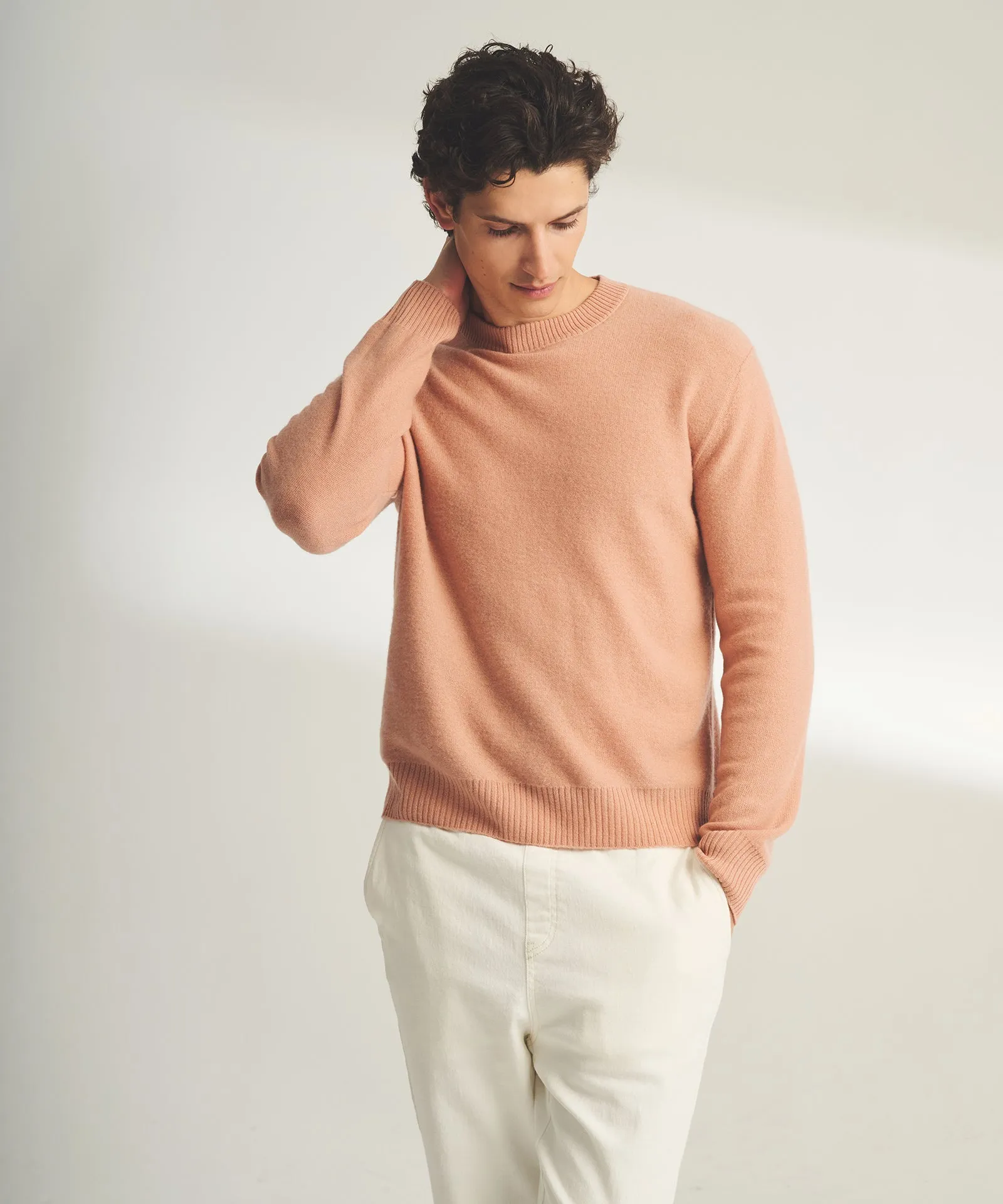 Lightweight Reversible Cashmere Crewneck sold by NAADAM product image thumbnail 4