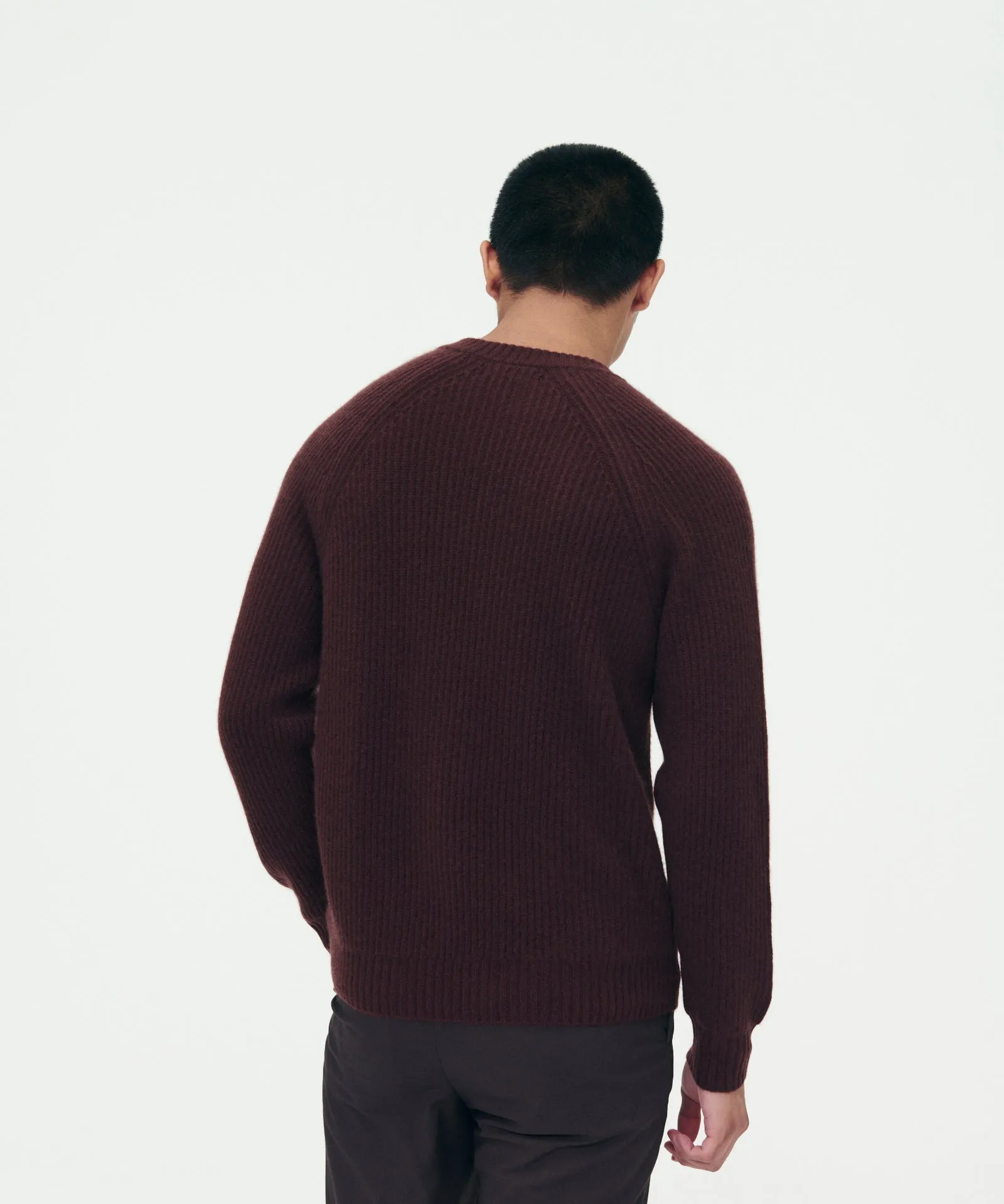 Luxe Cashmere Fisherman Crewneck Sweater sold by Naadam product image thumbnail 5