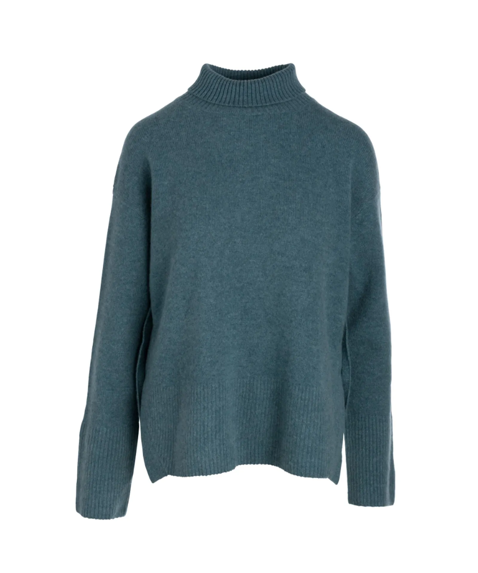 Luxe Cashmere Side-Button Turtleneck sold by Naadam product image thumbnail 5