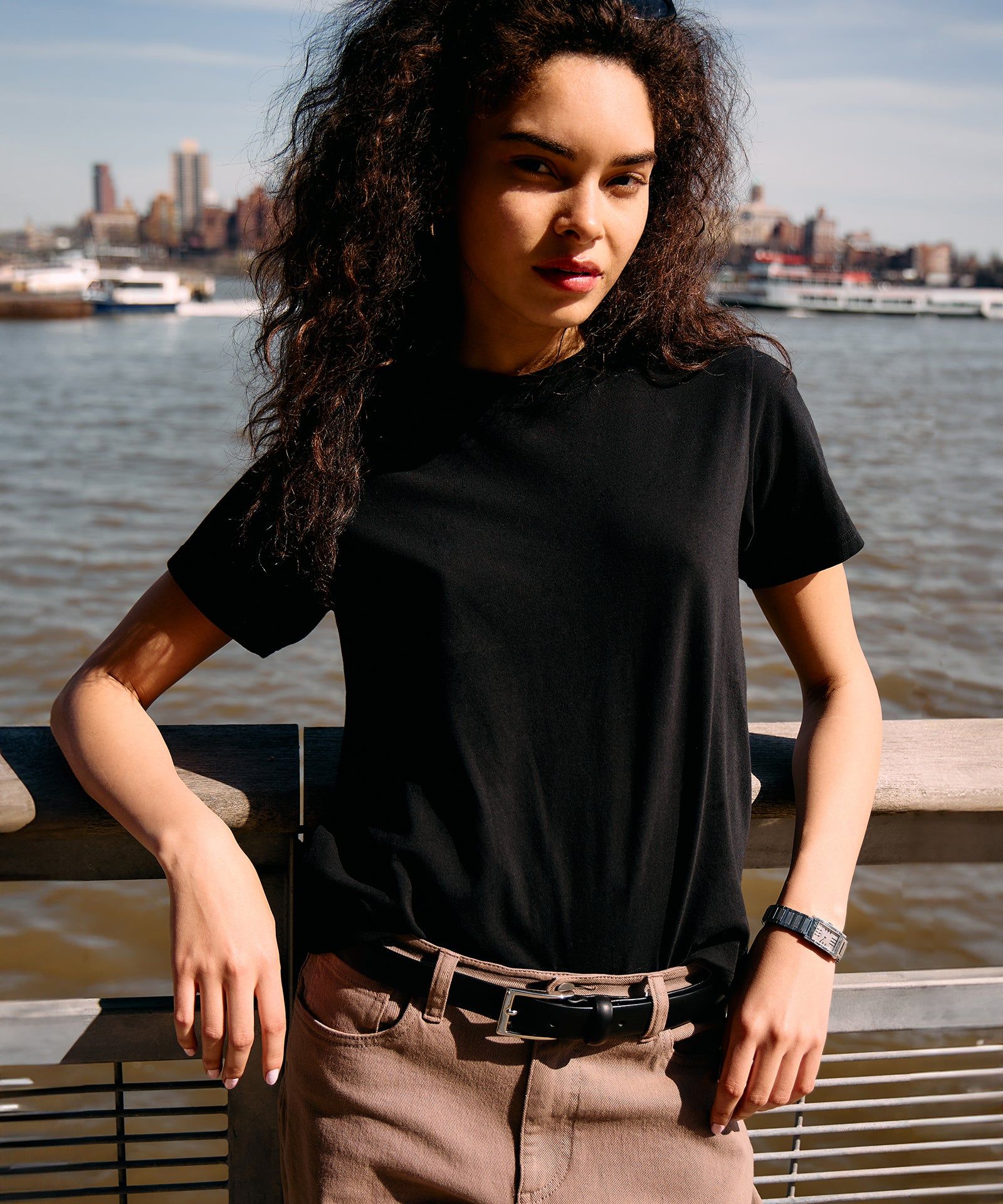The Classic Tee sold by Naadam product image thumbnail 3