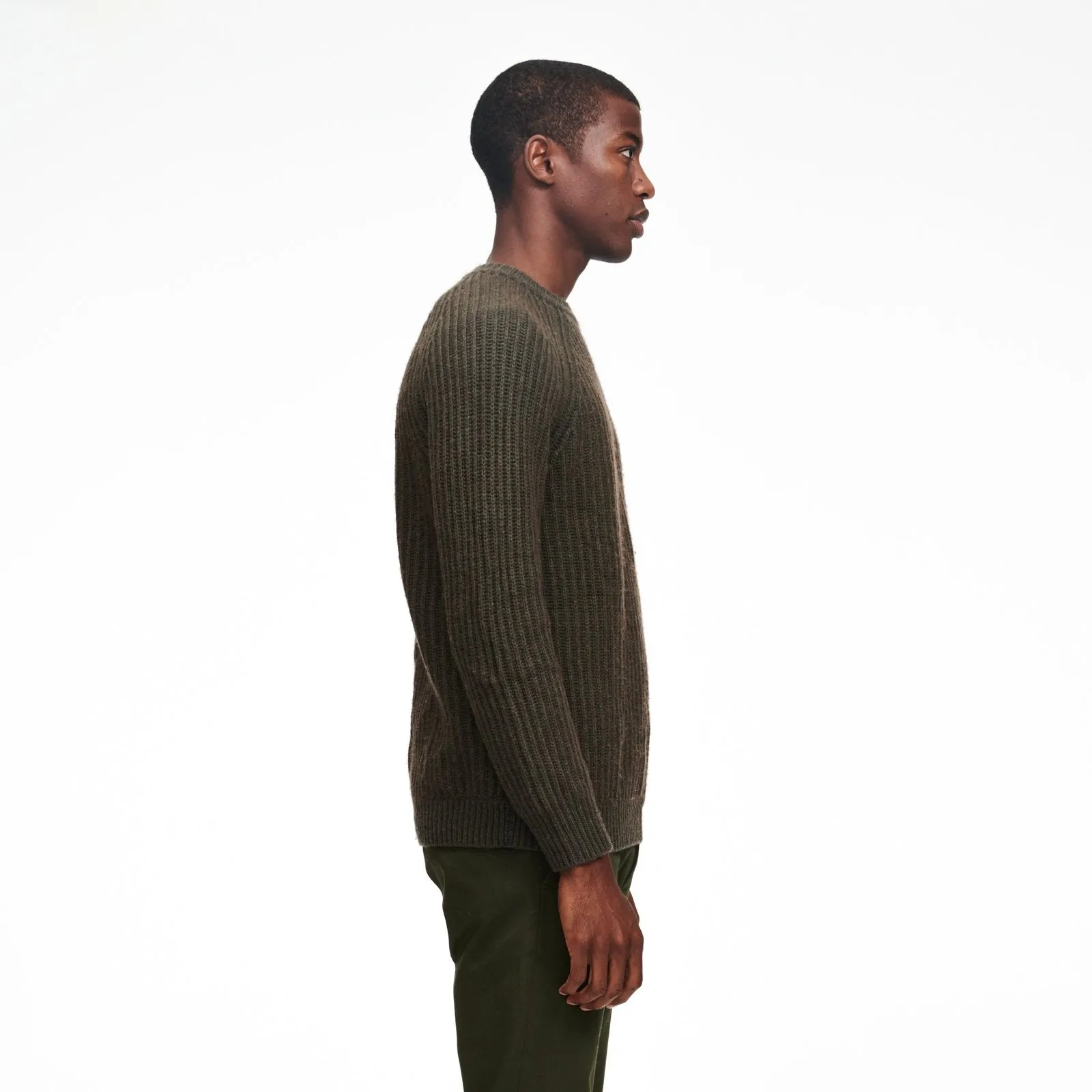 Ribbed Crewneck Sweater sold by Naadam product image thumbnail 4