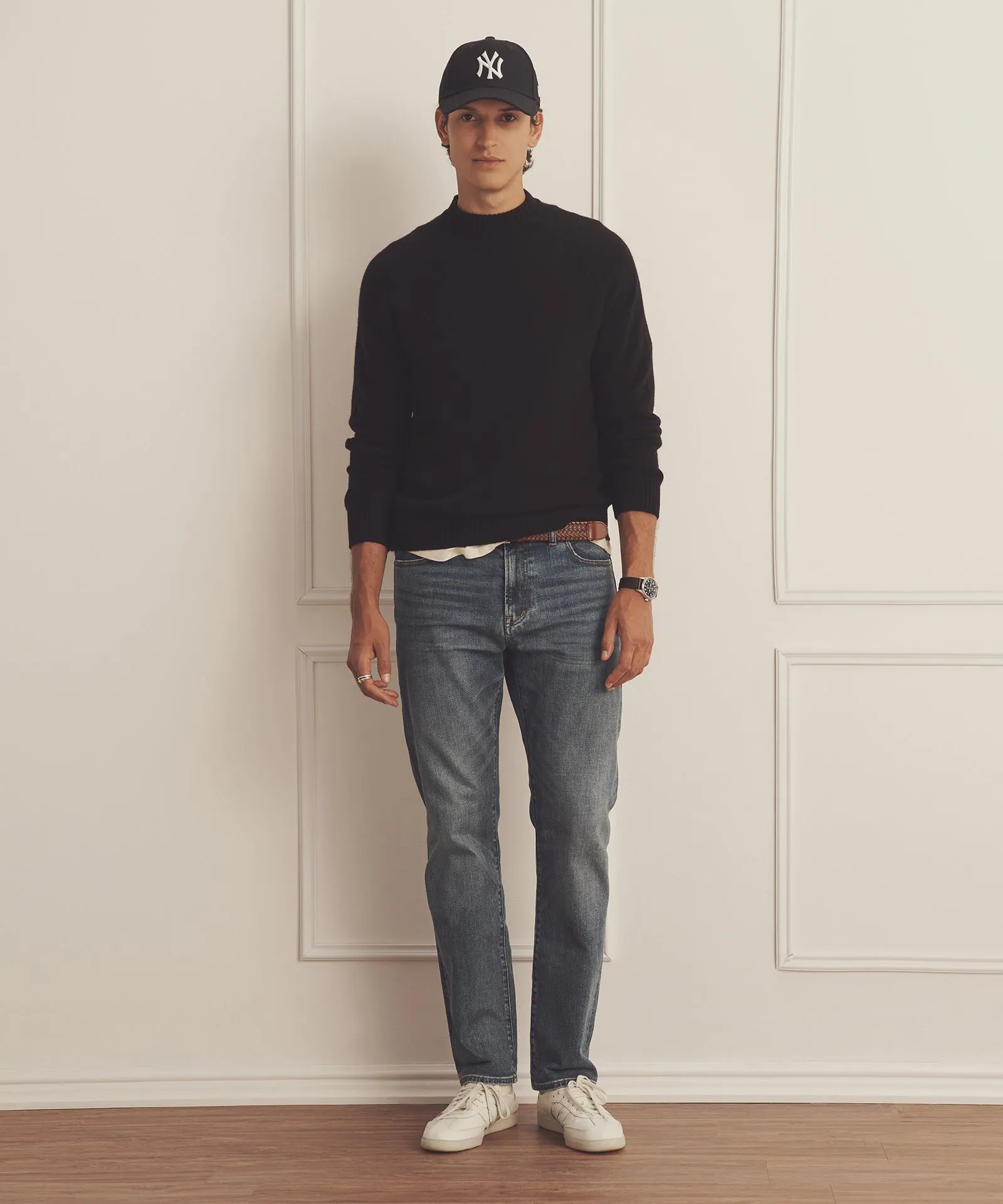 Luxe Cashmere Raglan Crewneck sold by NAADAM product image thumbnail 3