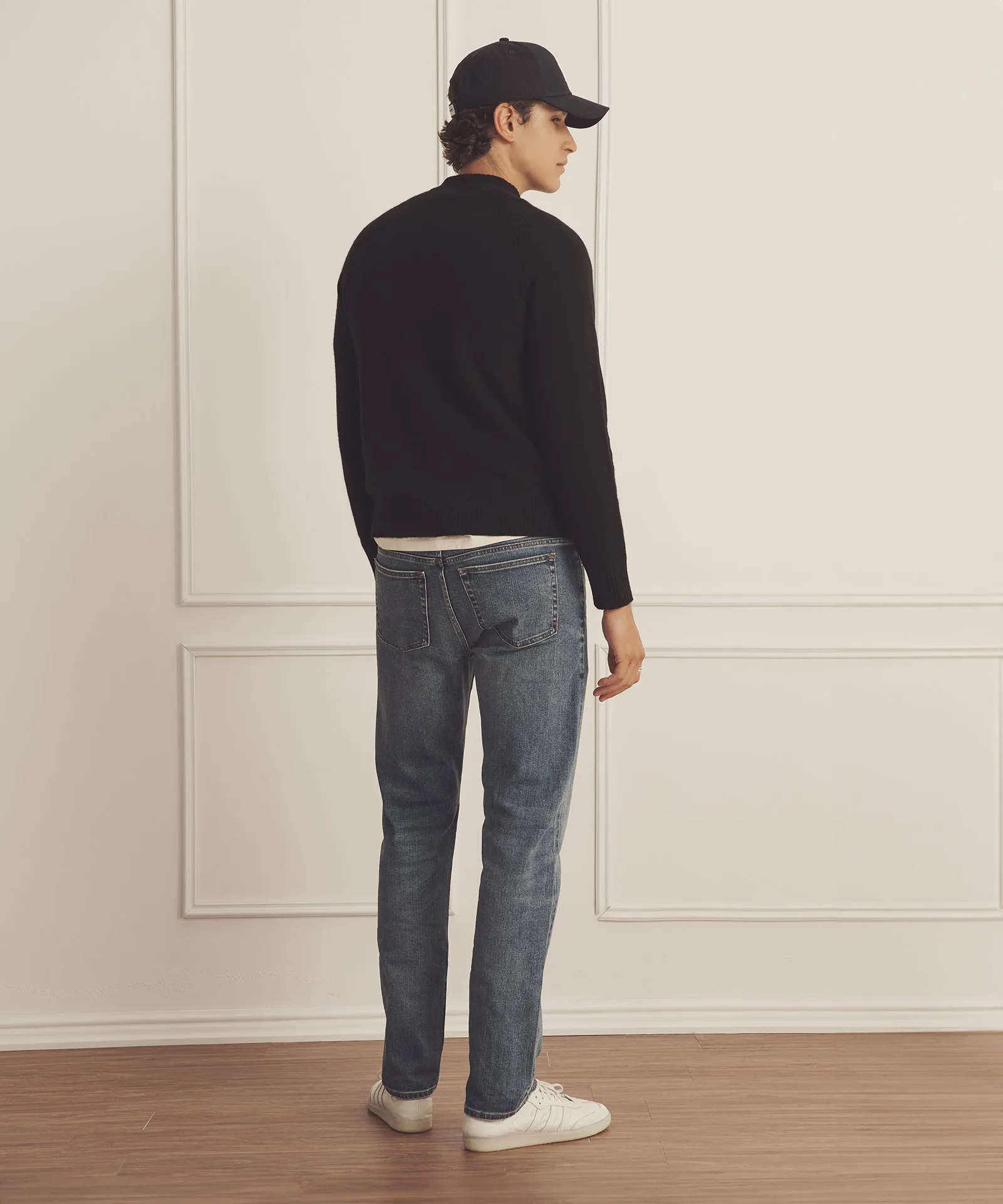 Luxe Cashmere Raglan Crewneck sold by NAADAM product image thumbnail 5