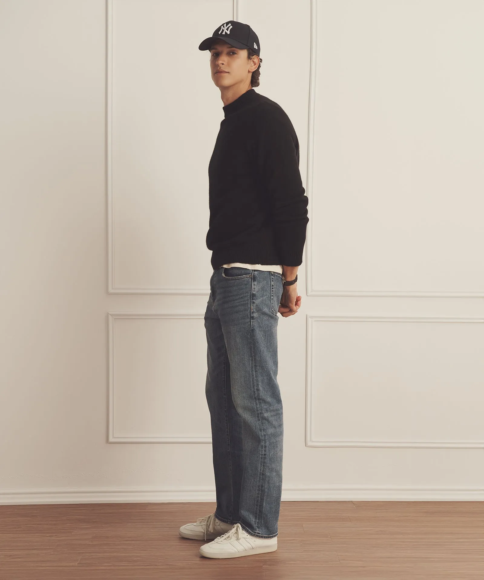 Luxe Cashmere Raglan Crewneck sold by NAADAM product image thumbnail 4