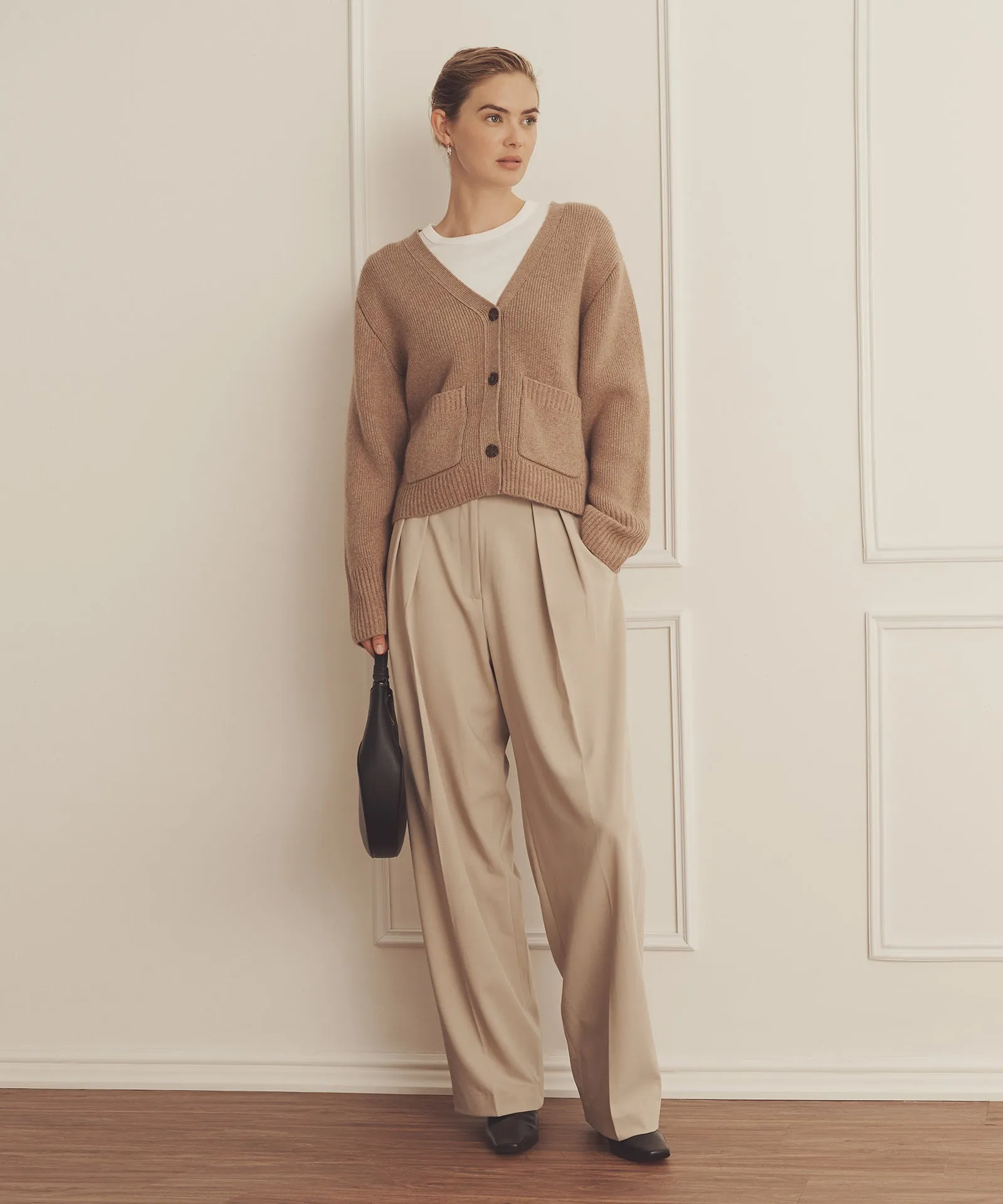 Ultra Luxe Cashmere Slim Cardigan sold by NAADAM product image thumbnail 3