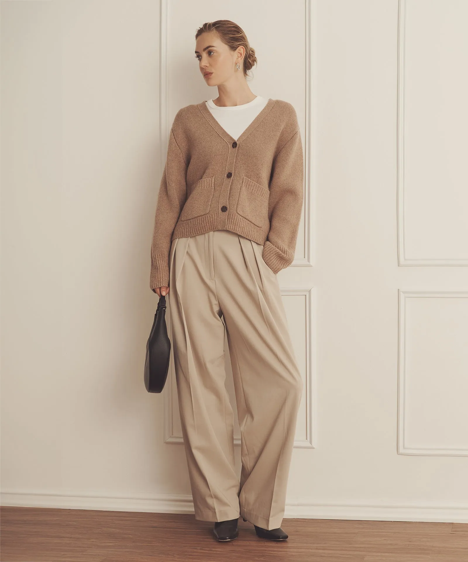 Ultra Luxe Cashmere Slim Cardigan sold by NAADAM product image thumbnail 4