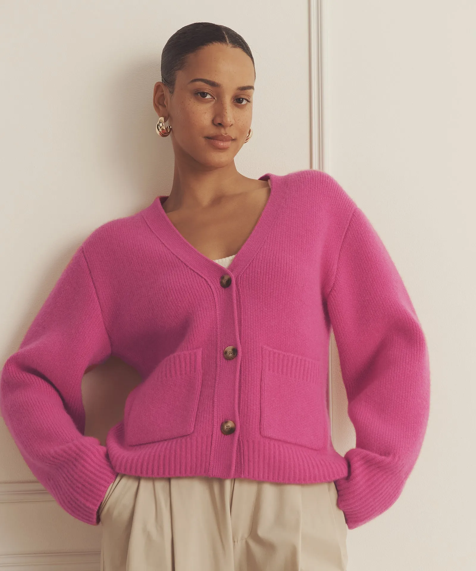 Ultra Luxe Cashmere Slim Cardigan sold by NAADAM
