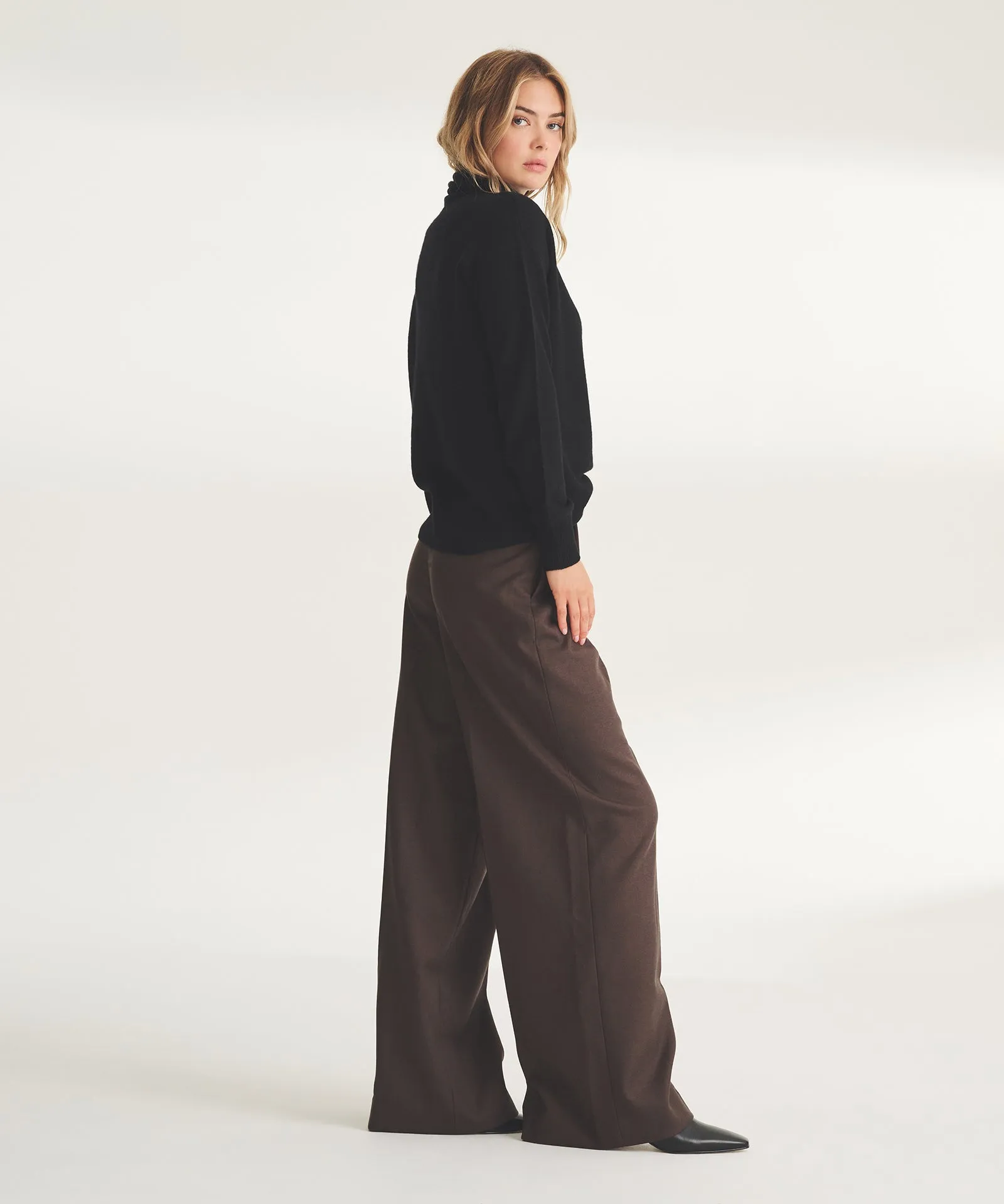 Featherweight Cashmere Turtleneck sold by Naadam product image thumbnail 5