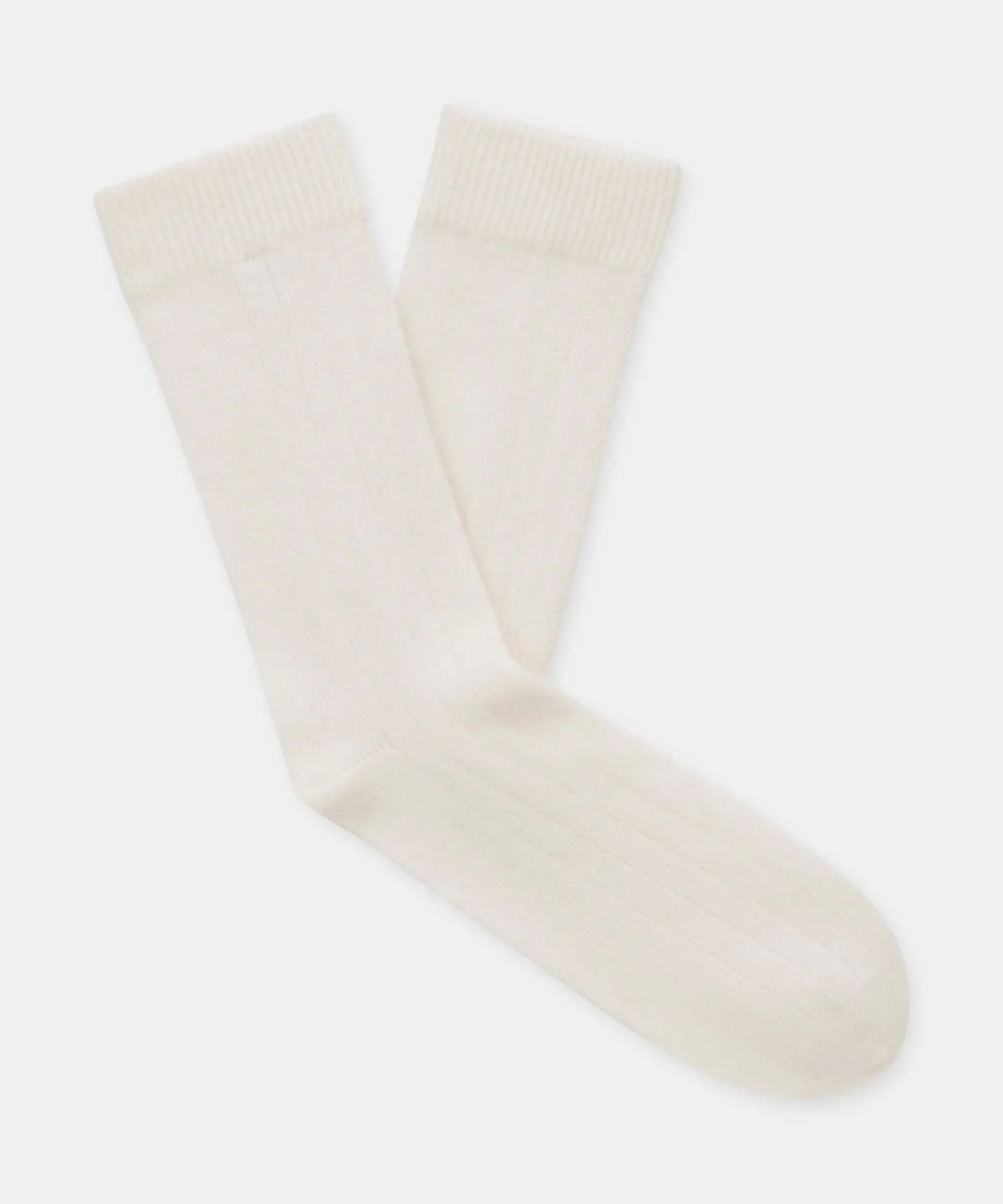 Signature Cashmere Ribbed Socks sold by NAADAM product image thumbnail 5