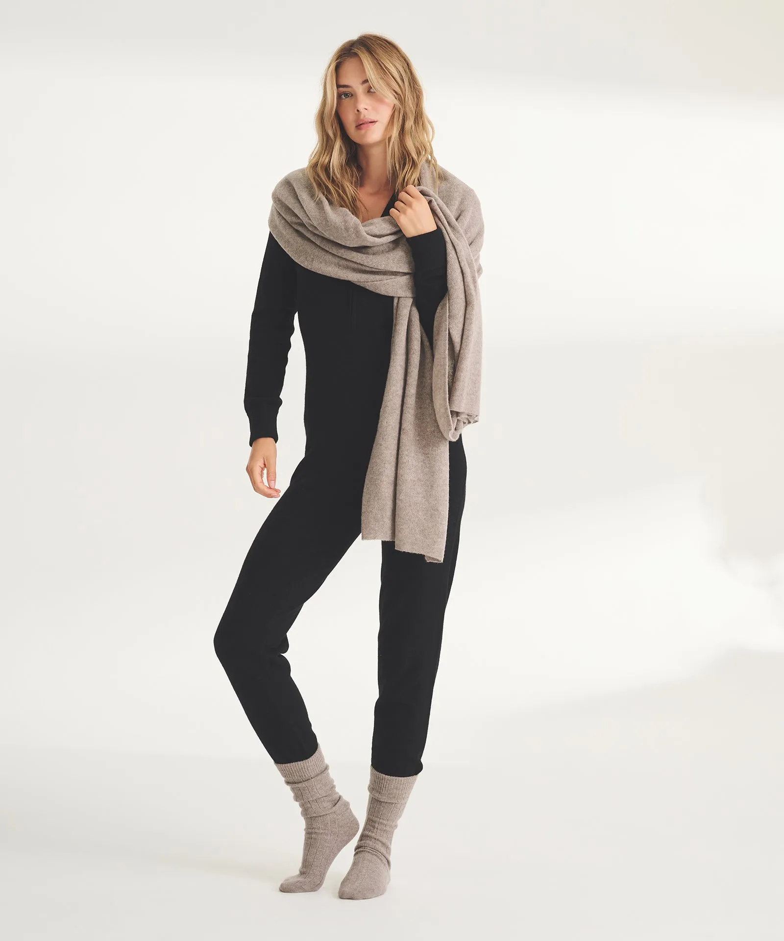 Featherweight Cashmere Wrap sold by NAADAM product image thumbnail 5