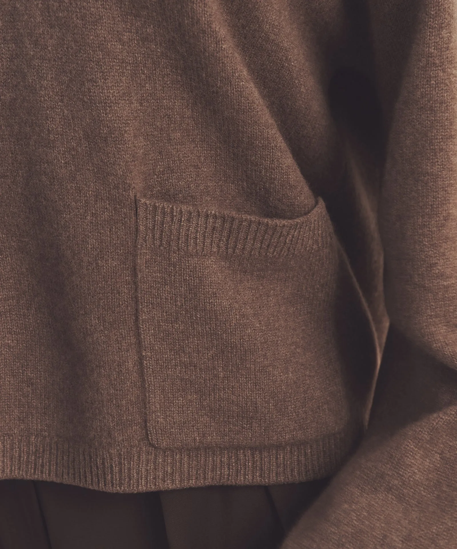 Luxe Cashmere Open Neck Hoodie sold by Naadam product image thumbnail 5