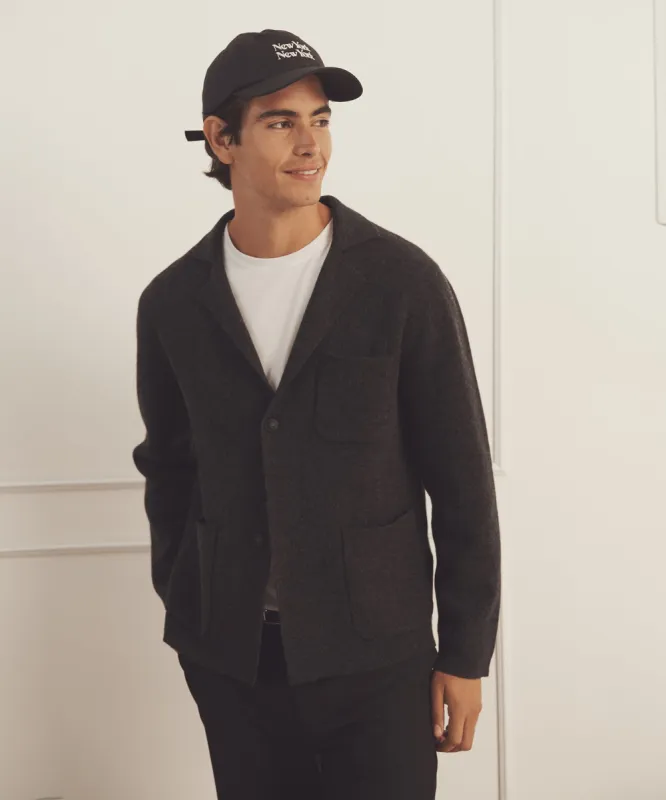 Luxe Cashmere Double Knit Blazer sold by Naadam