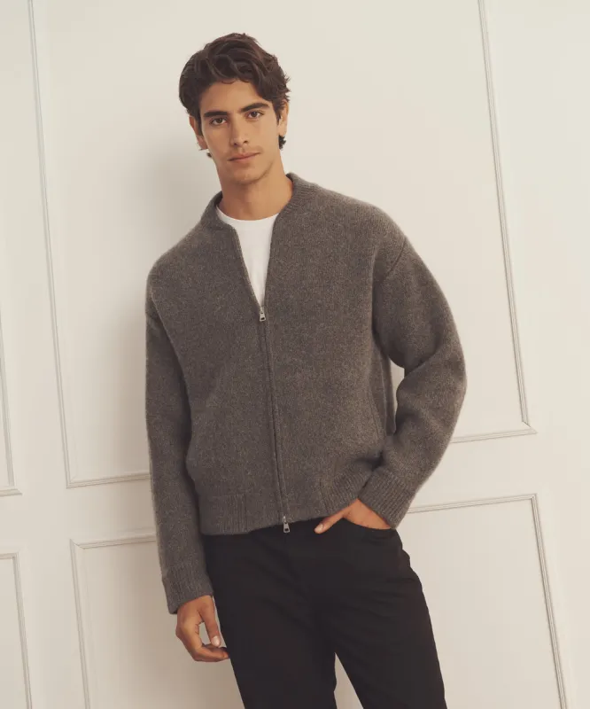 Ultra Luxe Cashmere Bomber sold by Naadam
