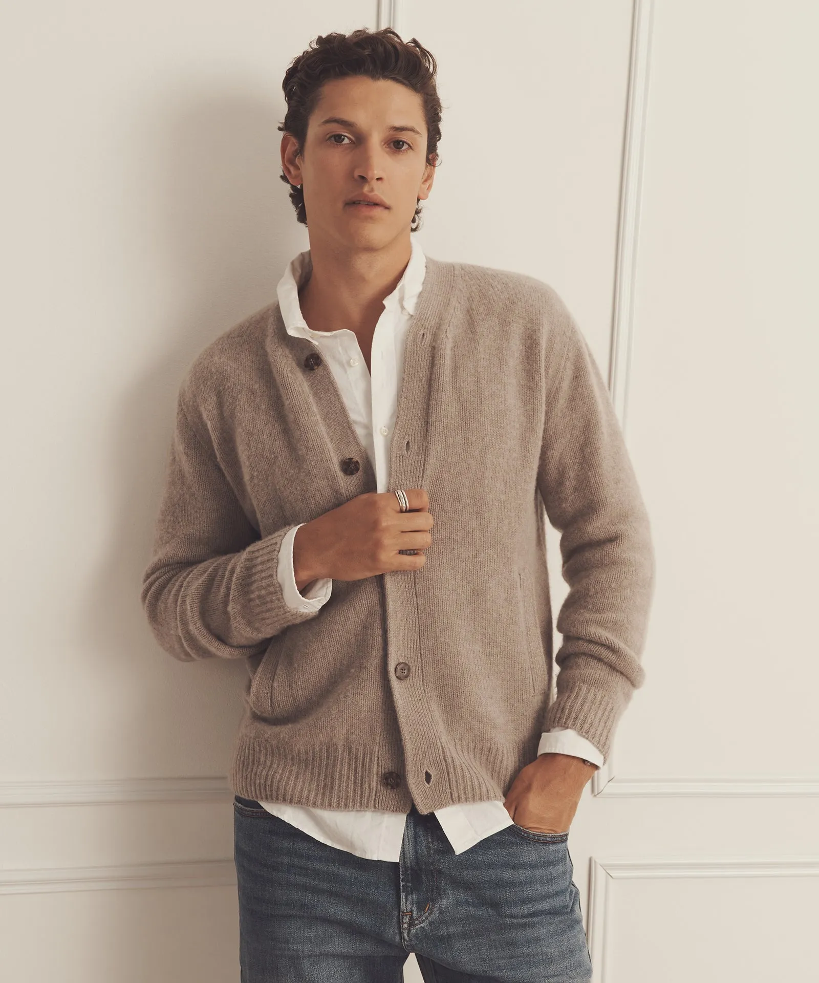 Super Luxe Cashmere Bomber sold by NAADAM