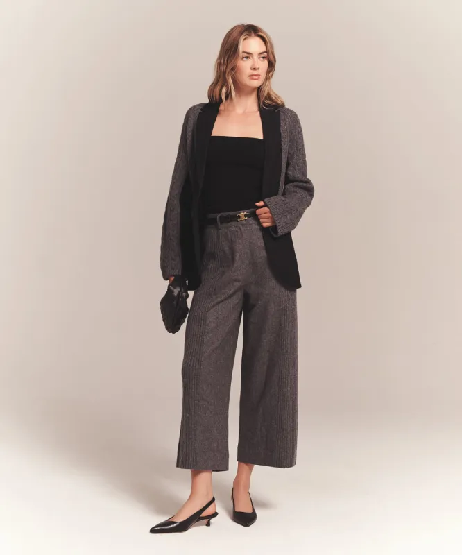 Luxe Ribbed Hybrid Trouser sold by Naadam