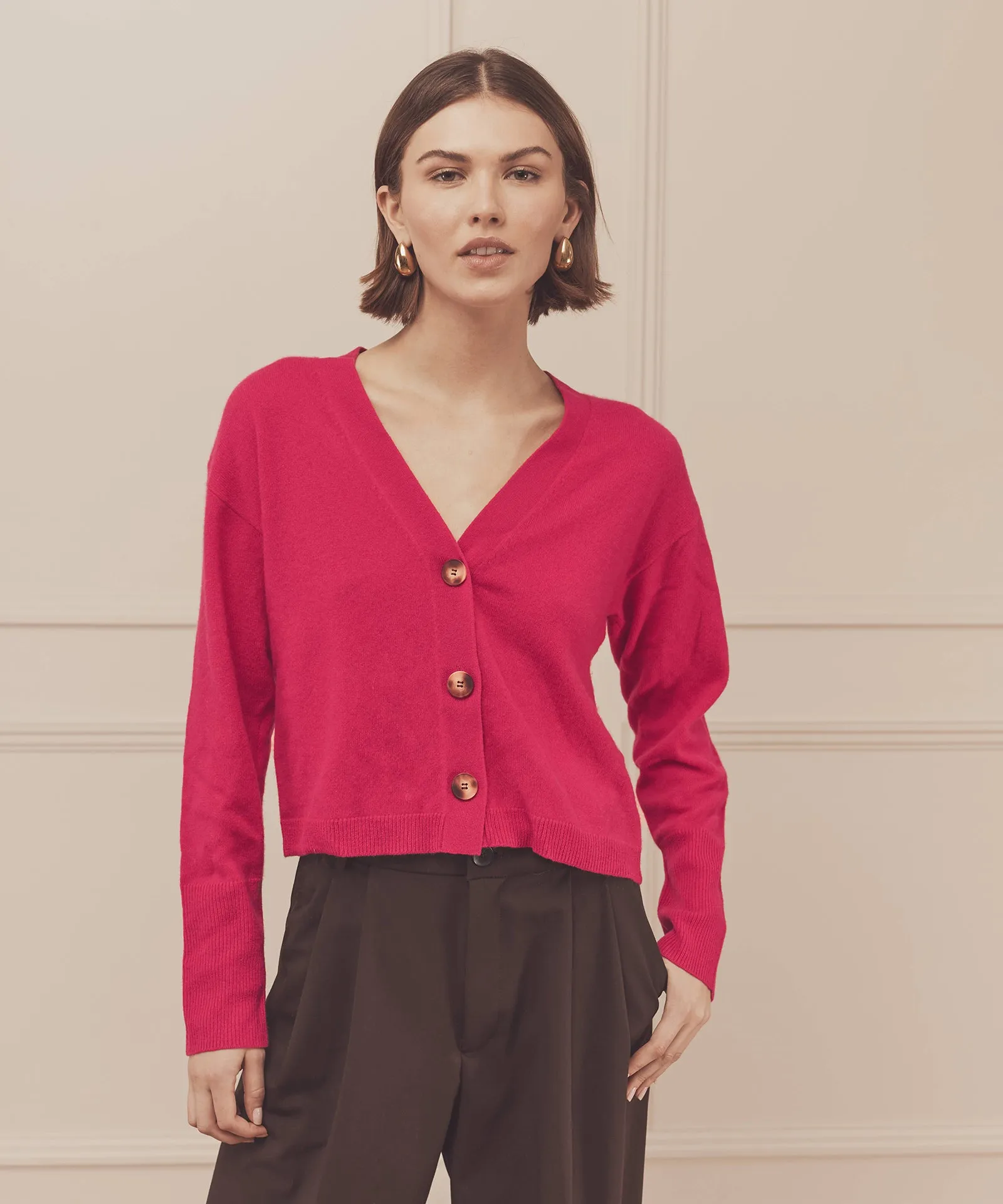 Cashmere Blouson Cardigan sold by Naadam product image thumbnail 4