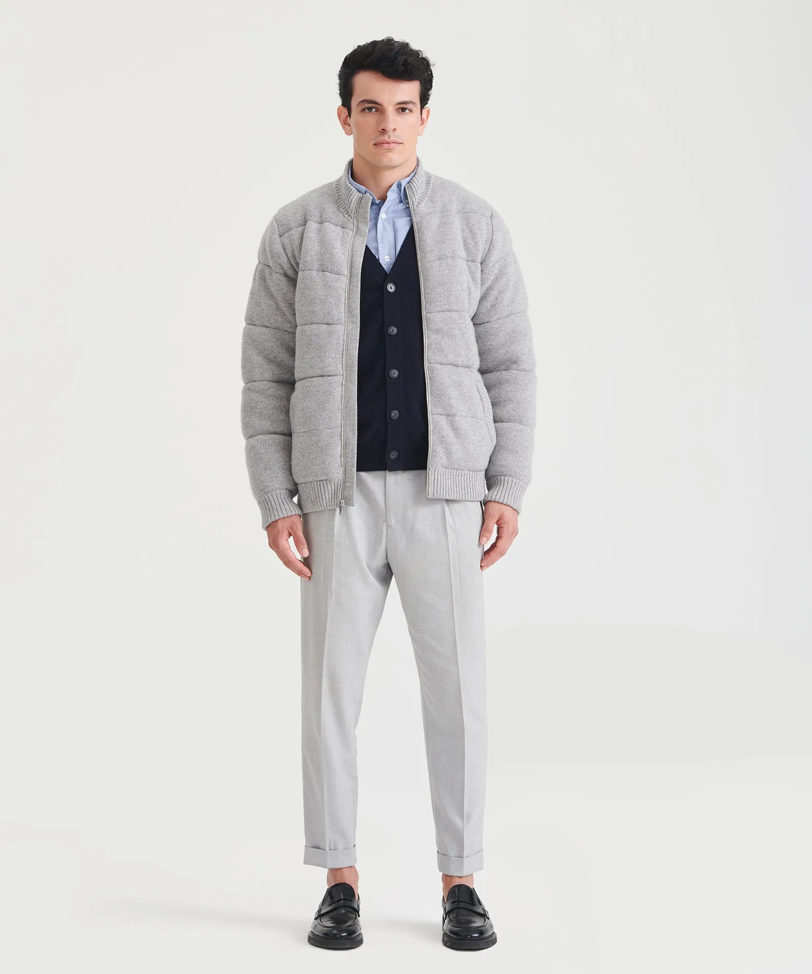 Merino Cashmere Puffer Jacket sold by Naadam product image thumbnail 2