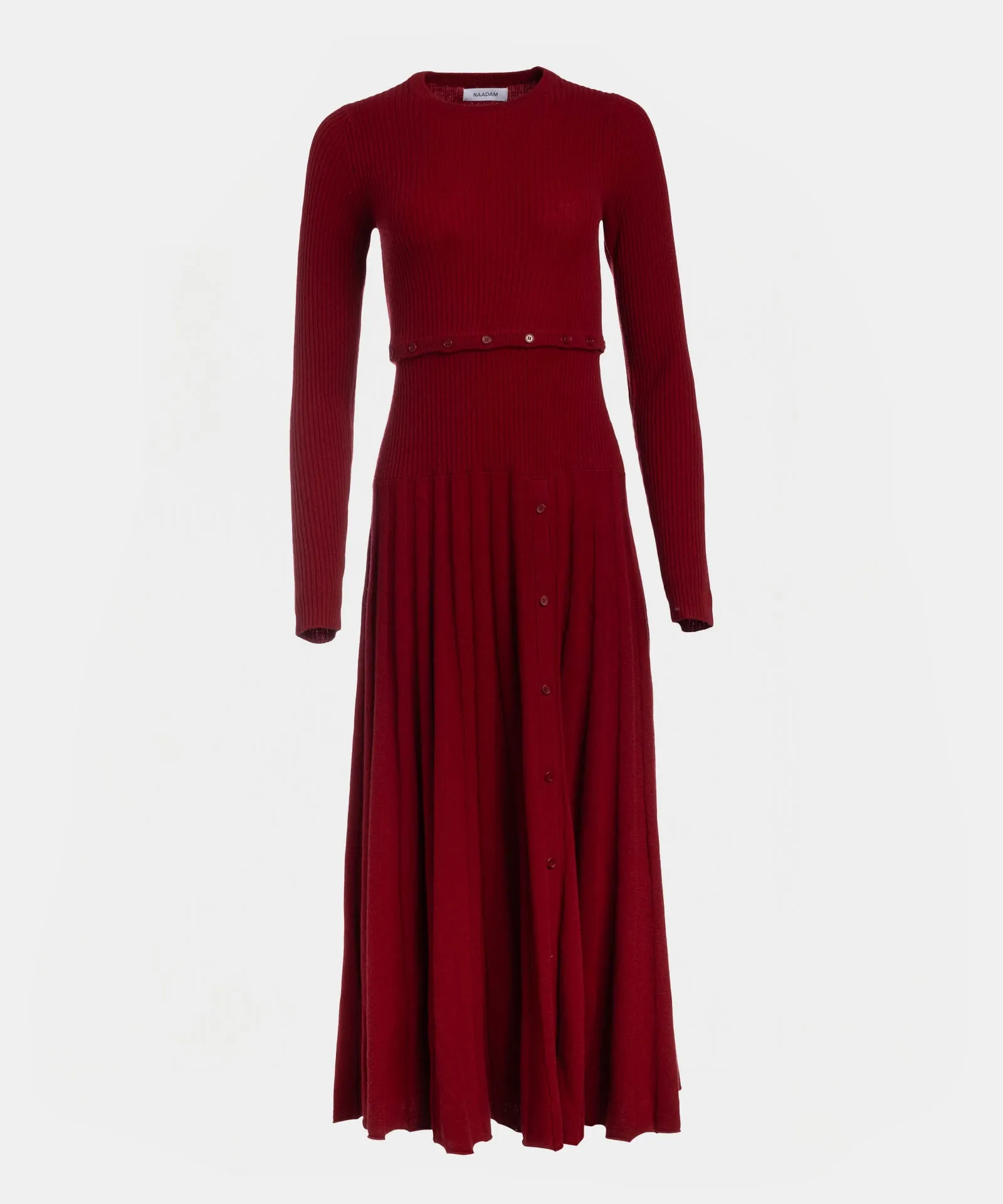 Cashmino Convertible Pleated Dress sold by Naadam
