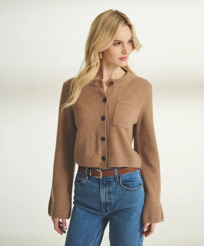 Luxe Cashmere Utility Cardigan sold by Naadam