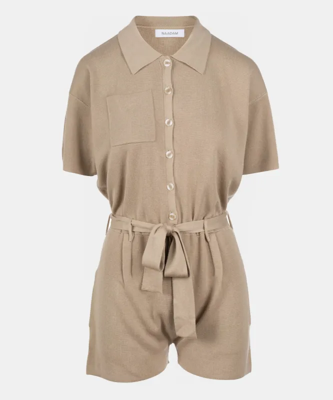 Silk Blend Romper sold by Naadam