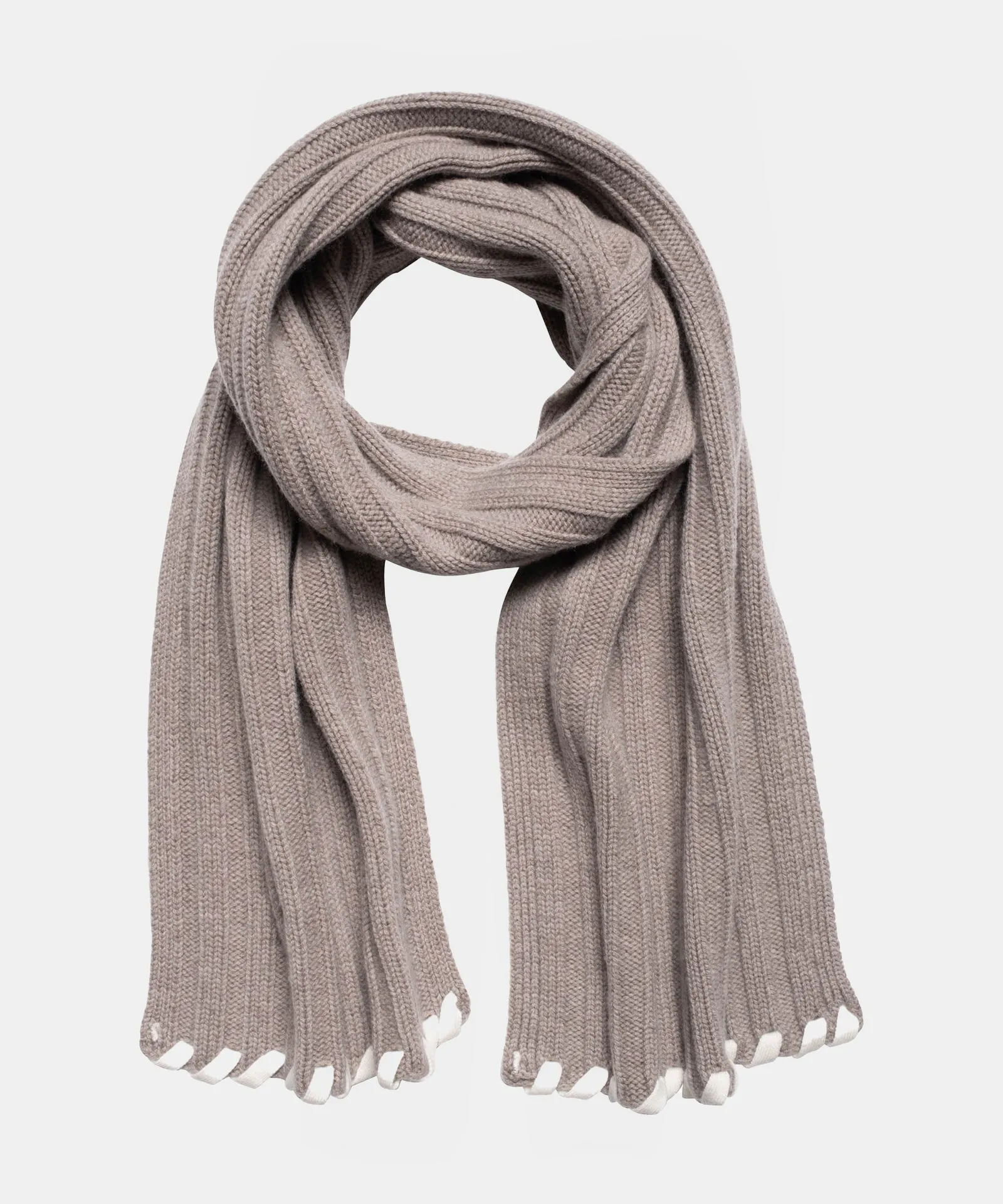 Cashmere Whip Stitch Scarf sold by Naadam product image thumbnail 3