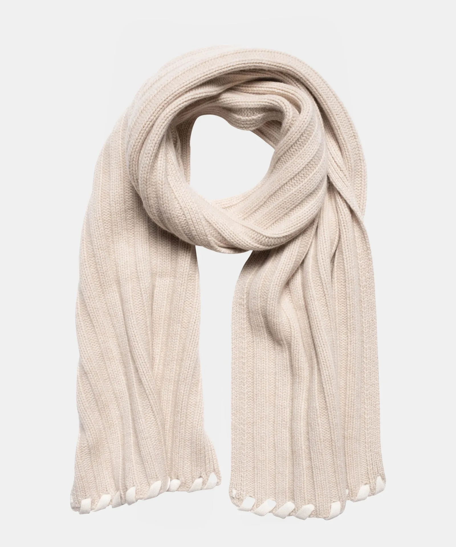 Cashmere Whip Stitch Scarf sold by Naadam
