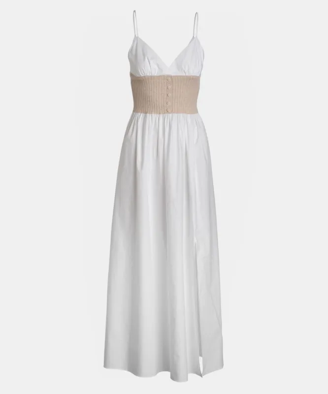 Cotton Cashmere Full Length Hybrid Dress sold by Naadam