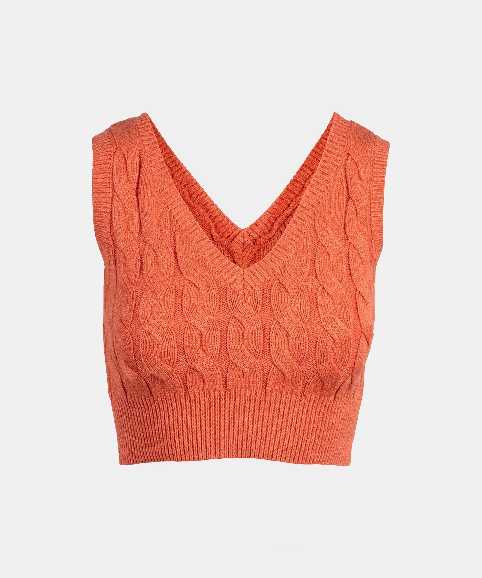 Cable Cropped Top sold by Naadam