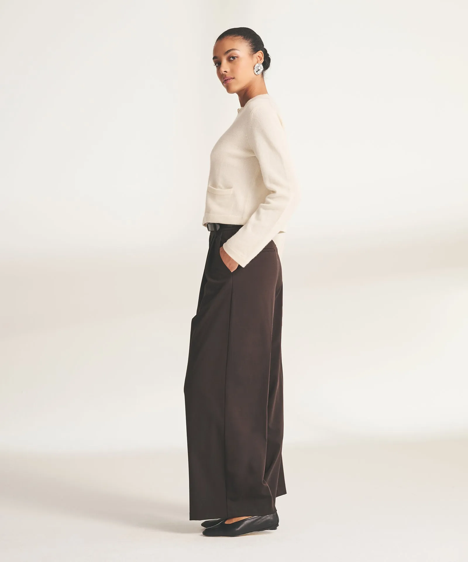 Luxe Cashmere Sweater Jacket sold by NAADAM product image thumbnail 5