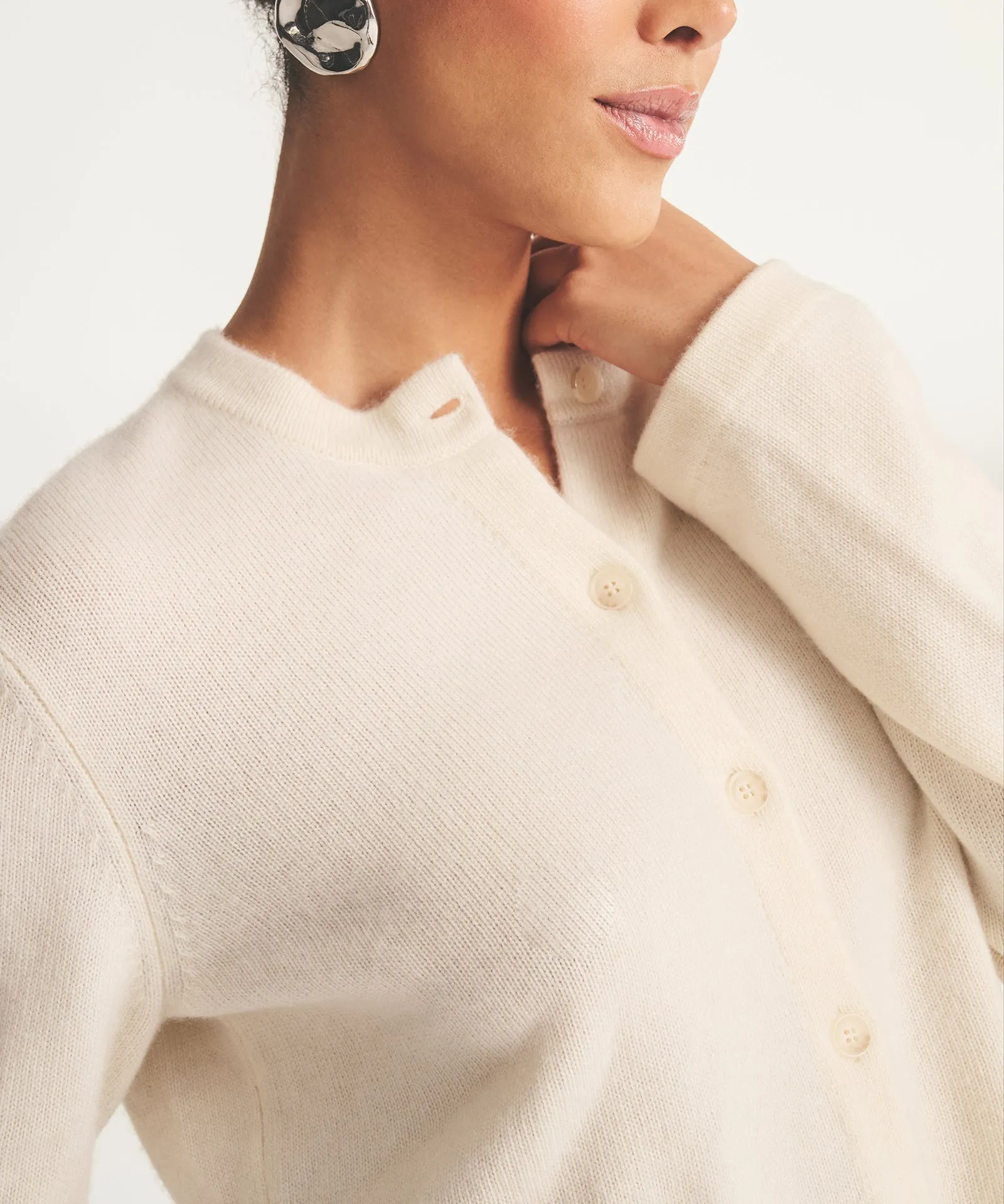 Luxe Cashmere Sweater Jacket sold by NAADAM product image thumbnail 3