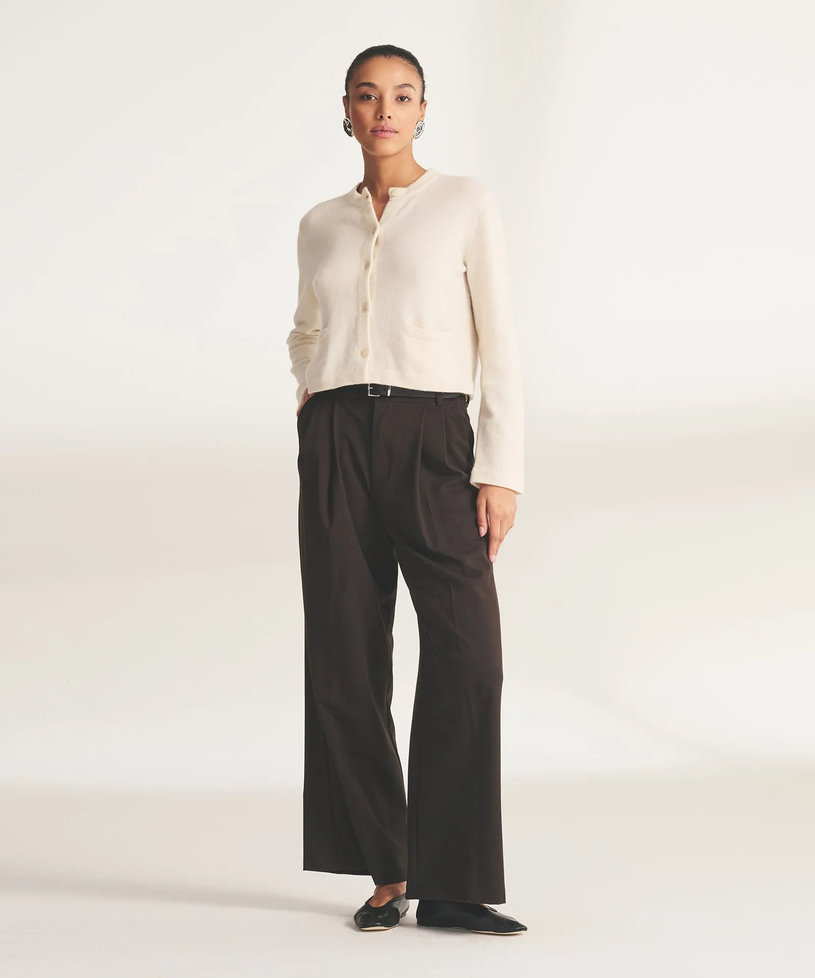 Luxe Cashmere Sweater Jacket sold by NAADAM product image thumbnail 4