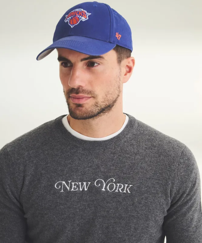 Men's Embroidered New York Cashmere Sweater sold by Naadam