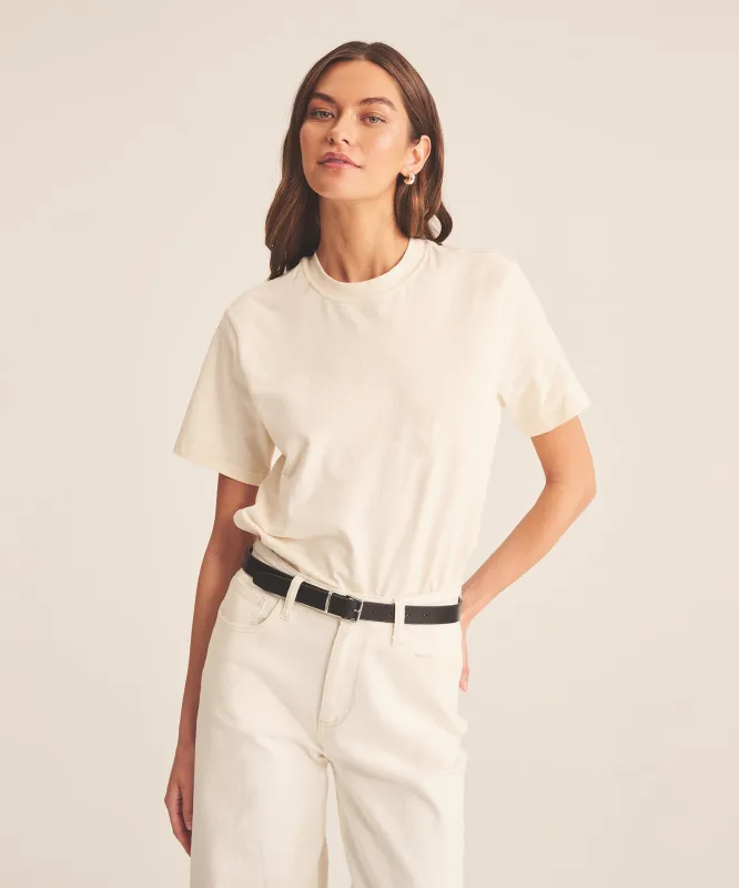 The Oversized Boxy Tee sold by Naadam