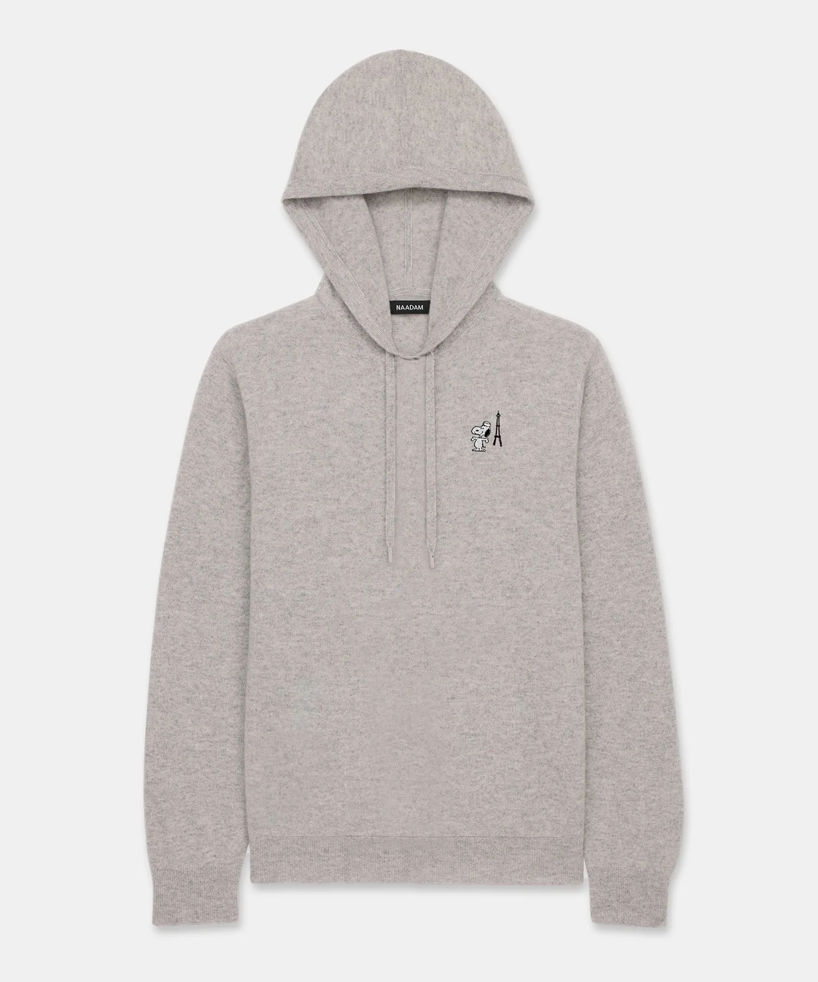 Men's Snoopy in Paris Cashmere Hoodie sold by Naadam product image thumbnail 2