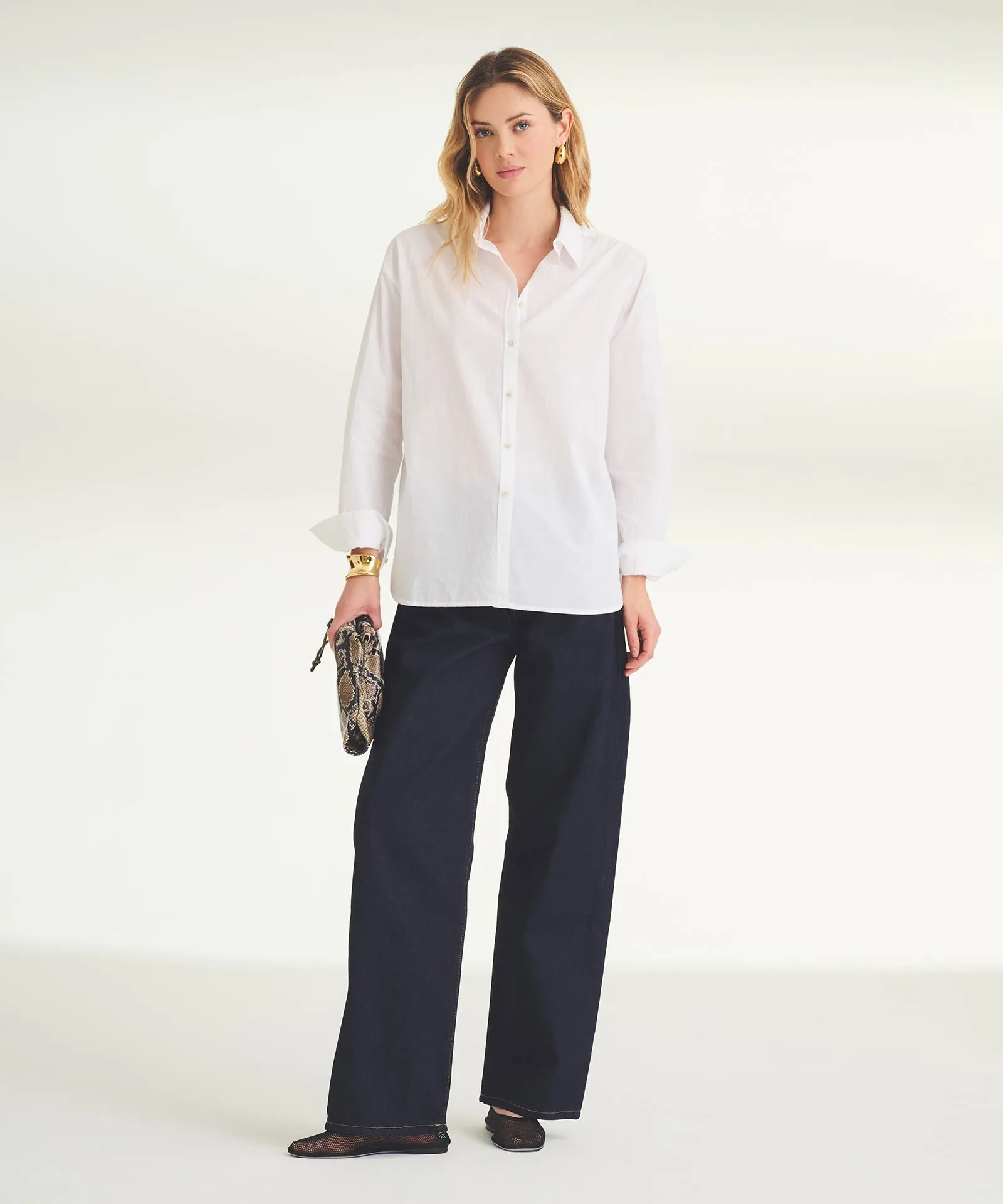 Cotton Button Down Shirt sold by Naadam product image thumbnail 2