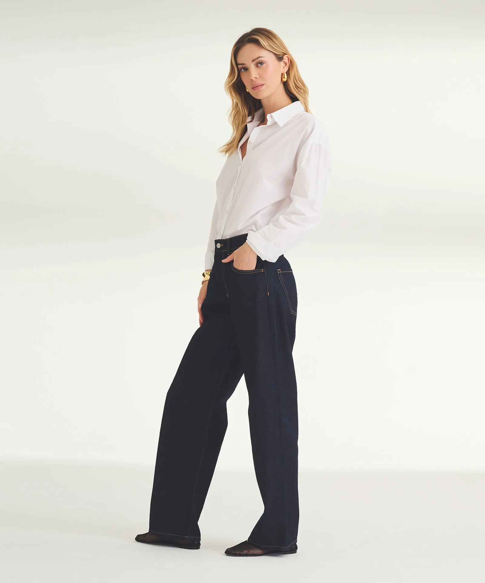 Cotton Button Down Shirt sold by Naadam product image thumbnail 5