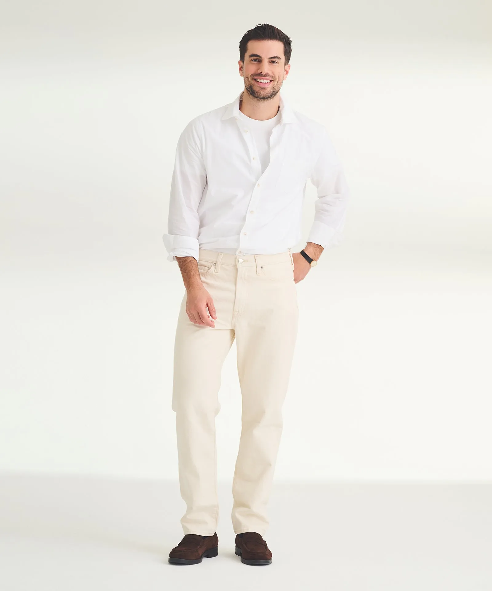 Cotton Button Down Shirt sold by Naadam product image thumbnail 5