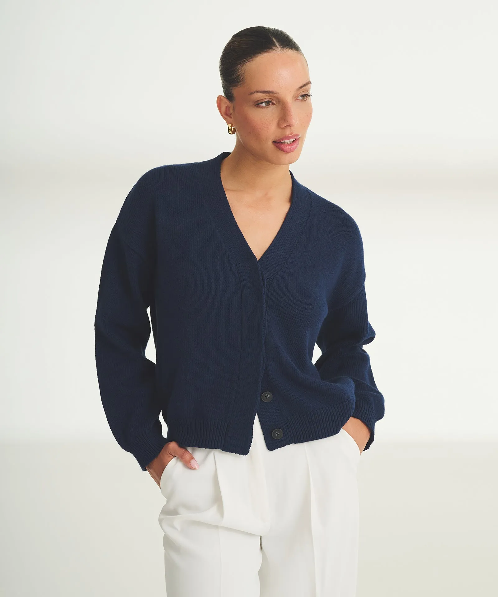 Cotton Relaxed Cardigan sold by NAADAM product image thumbnail 2