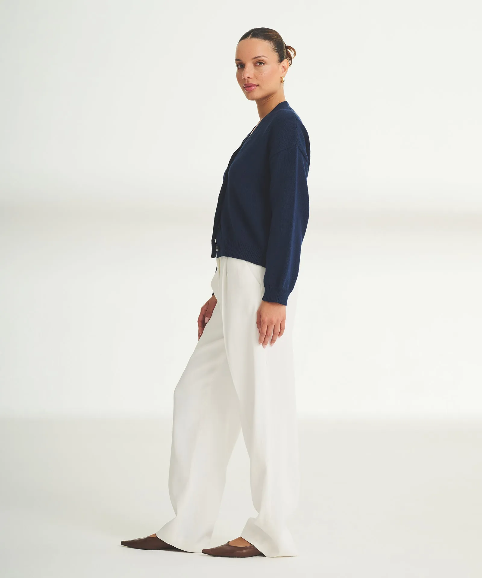 Cotton Relaxed Cardigan sold by NAADAM product image thumbnail 5