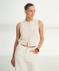 Cotton Sleeveless Cardigan sold by Naadam