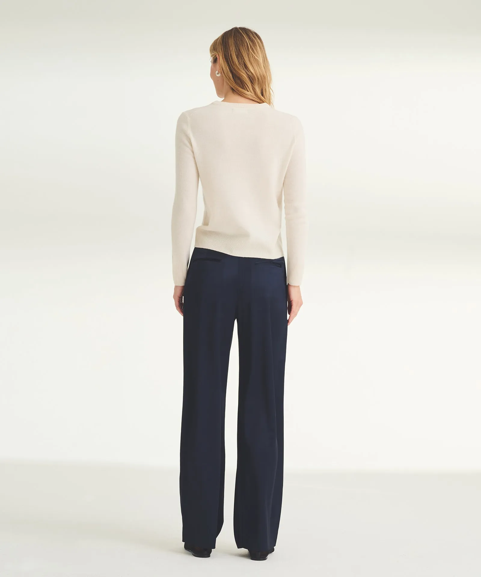 Women's Embroidered Espresso Martini Cashmere Sweater sold by Naadam product image thumbnail 5