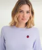 Women's Embroidered Ladybug Cashmere Sweater sold by Naadam